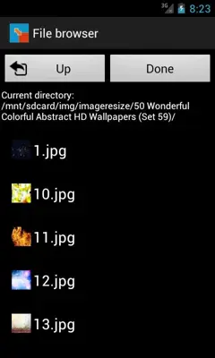 Image Resize android App screenshot 2